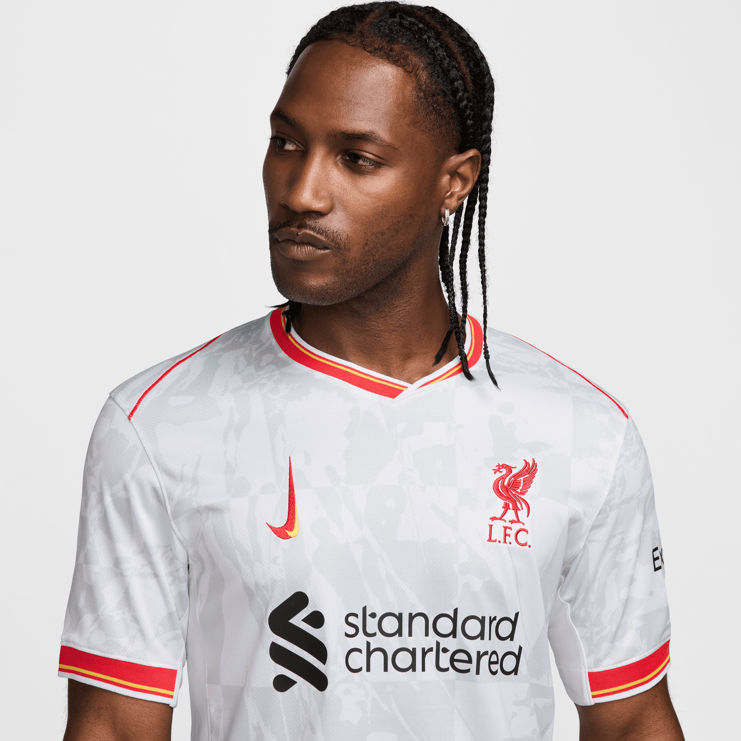 Maillot Liverpool Third 2024/2025 - Blanc/Rouge
