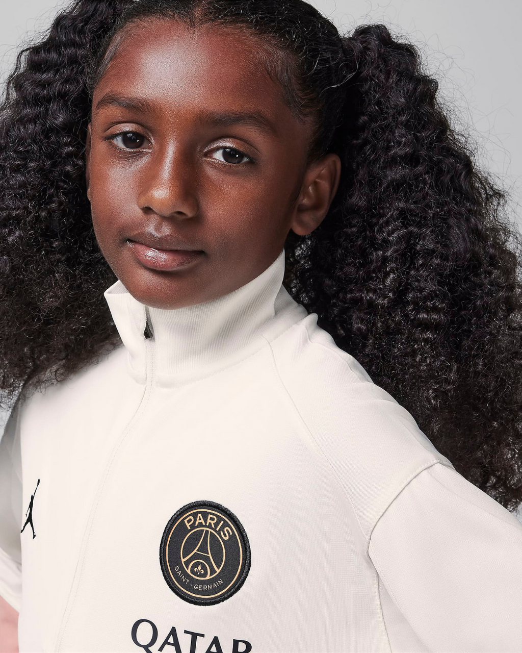 Survêtement PSG Junior 2024/2025 - Blanc/Noir