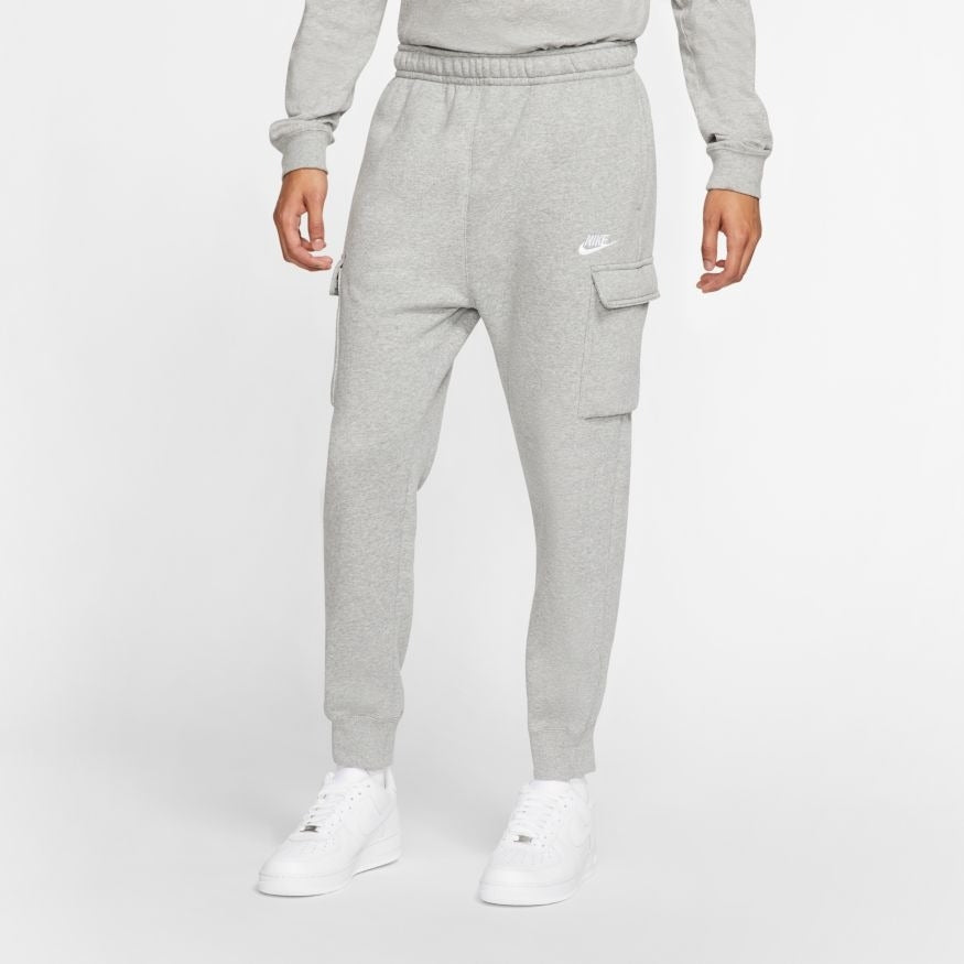 Pantalon cargo Nike sportswear Fleece - Gris