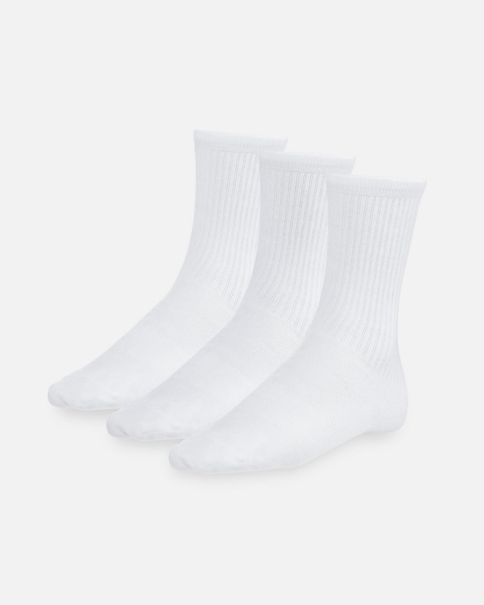 Pack de 3 paires de chaussettes longues FTKR - Blanc