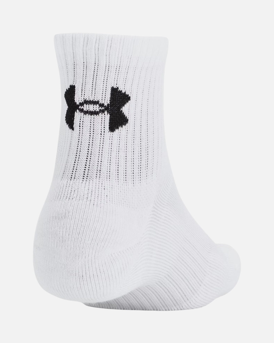 Pack de 3 paires de chaussettes 3/4 Under Armour - Blanc