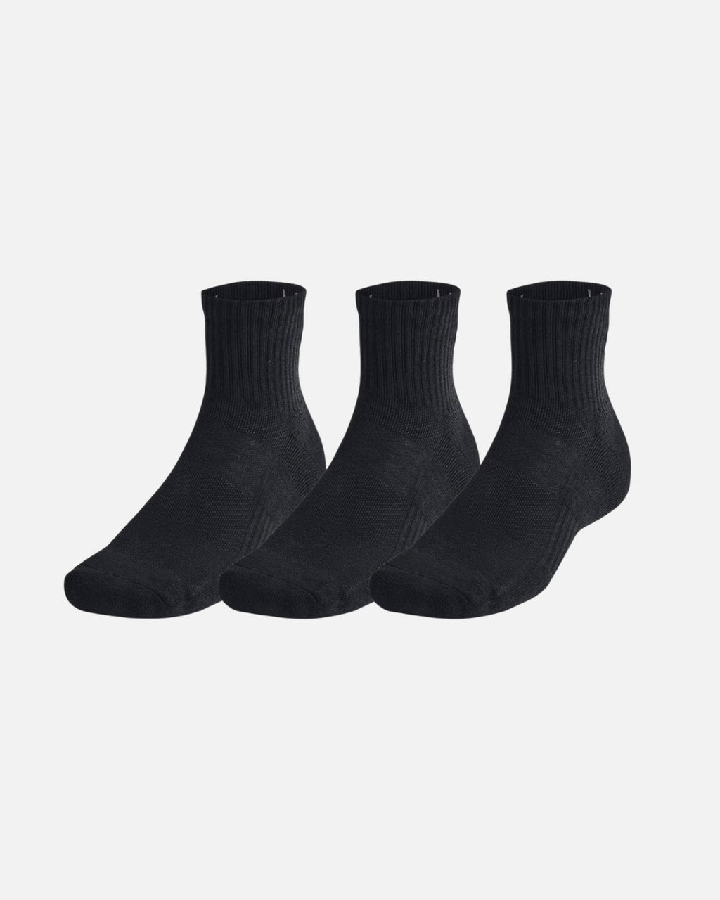 Pack de 3 paires de chaussettes 3/4 Under Armour - Noir