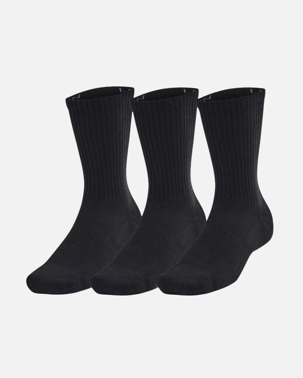 Pack de 3 paires des chaussettes longues Under Armour - Noir