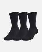 Pack de 3 paires des chaussettes longues Under Armour - Noir