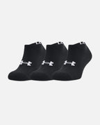 Pack de 3 paires des socquettes Under Armour - Noir