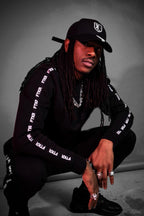 Pantalon jogging FK Sicarios III - Noir/Blanc