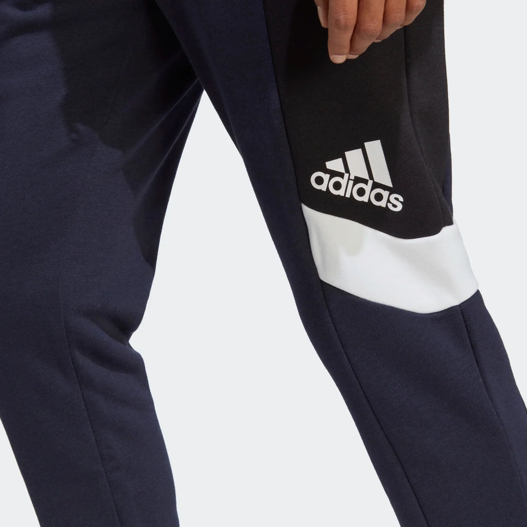 Pantalon Adidas Essentials Colorblock - Bleu/Noir/Blanc