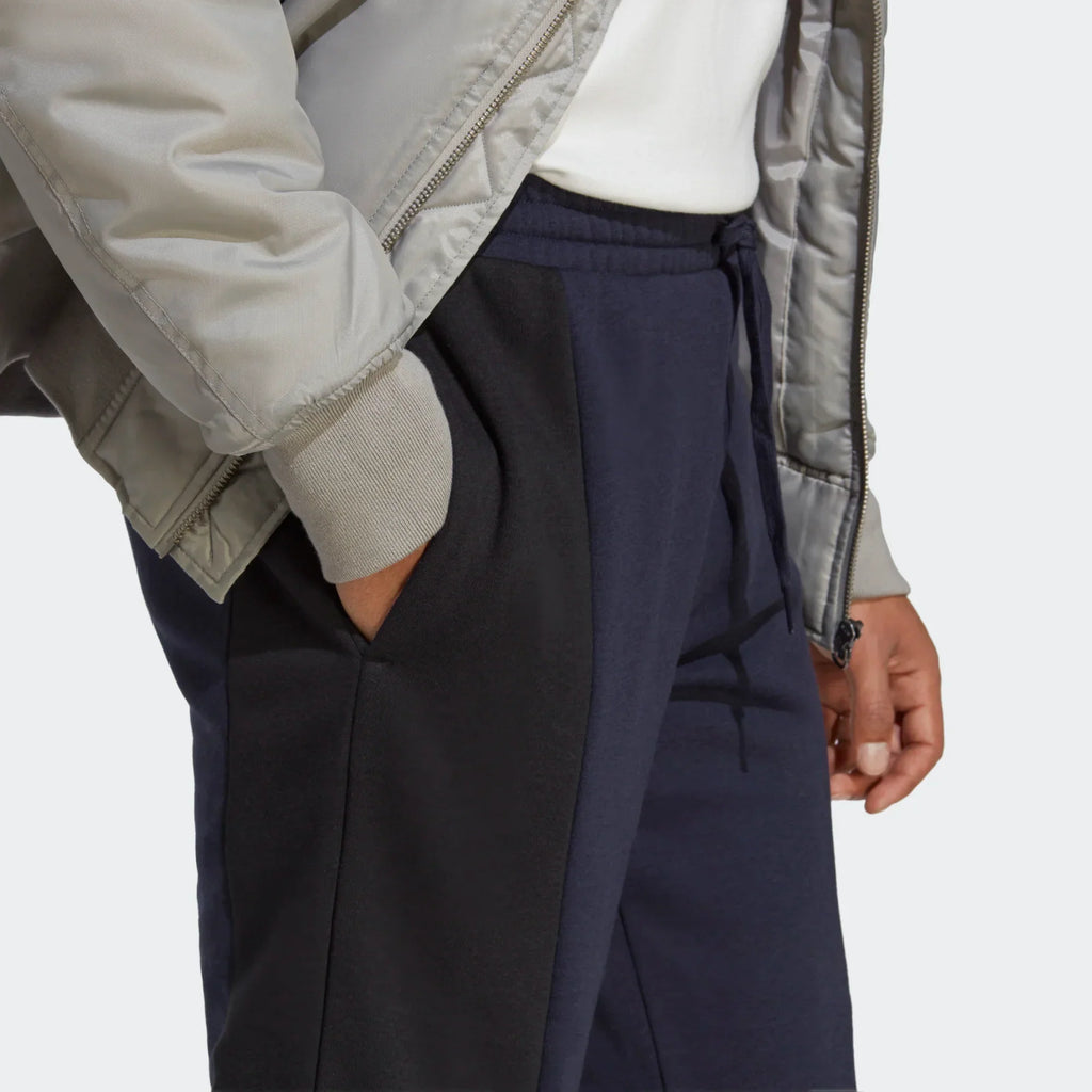 Pantalon Adidas Essentials Colorblock - Bleu/Noir/Blanc