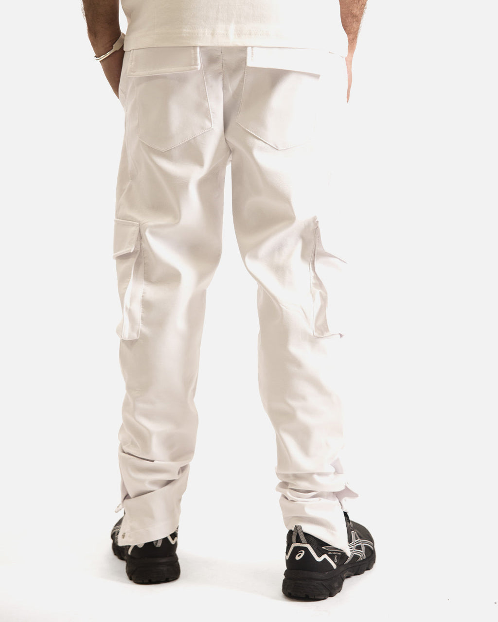Pantalon Cargo ADJ - Blanc