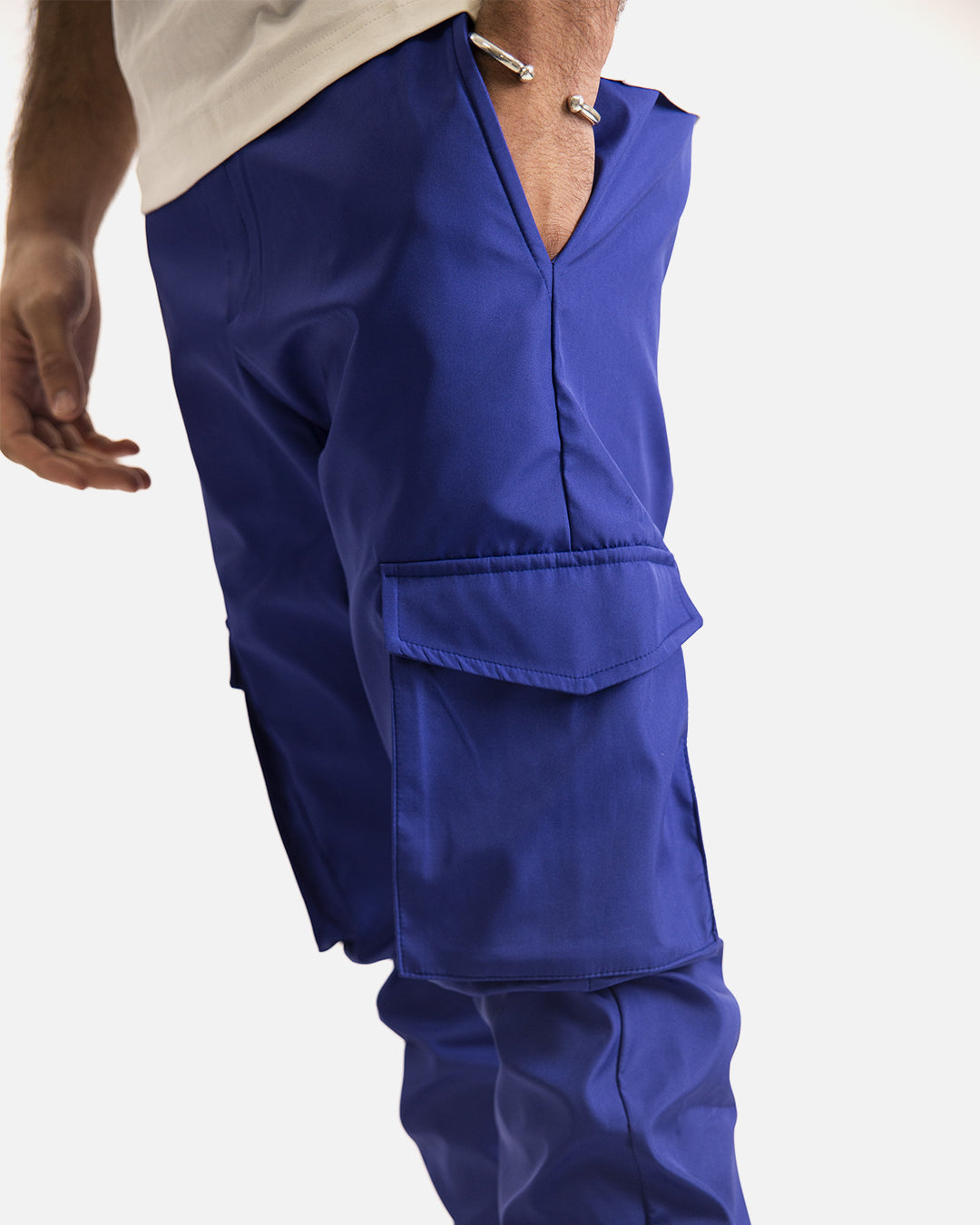 Pantalon Cargo ADJ - Bleu