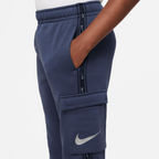 Pantalon Cargo Nike Sportswear Tech Fleece Junior - Bleu/Noir