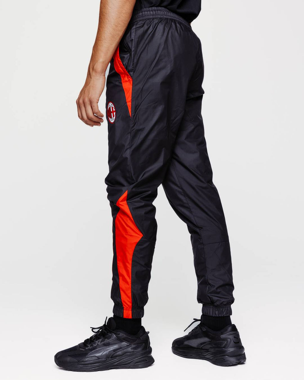 Pantalon de survêtement Milan AC  - Noir/Rouge