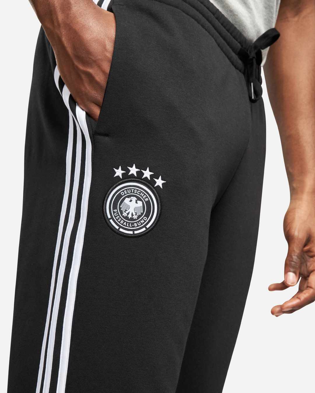 Pantalon de survêtement Allemagne - Noir/Blanc