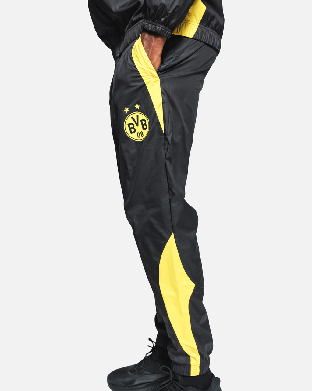 Pantalon de survêtement Dortmund  - Noir/Jaune