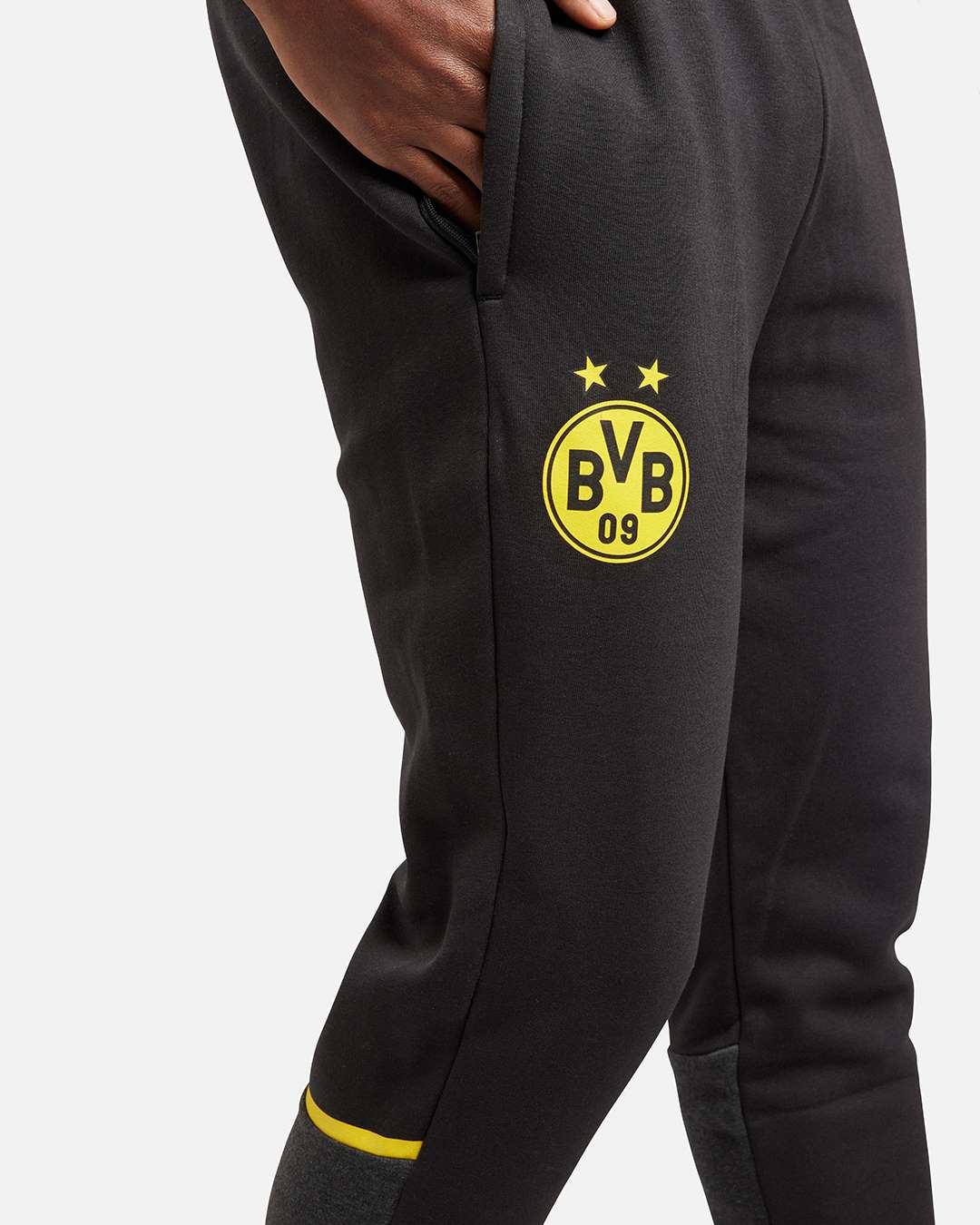 Pantalon de survêtement Dortmund Casual  - Noir/Jaune