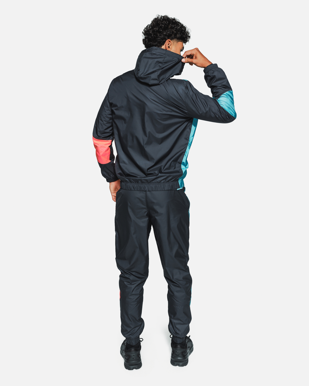 Pantalon de survêtement Manchester City - Noir/Bleu/Rose