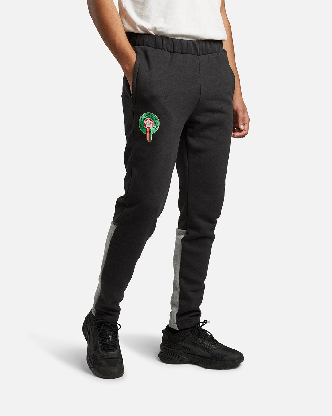 Pantalon de Survêtement Maroc  - Noir/Gris