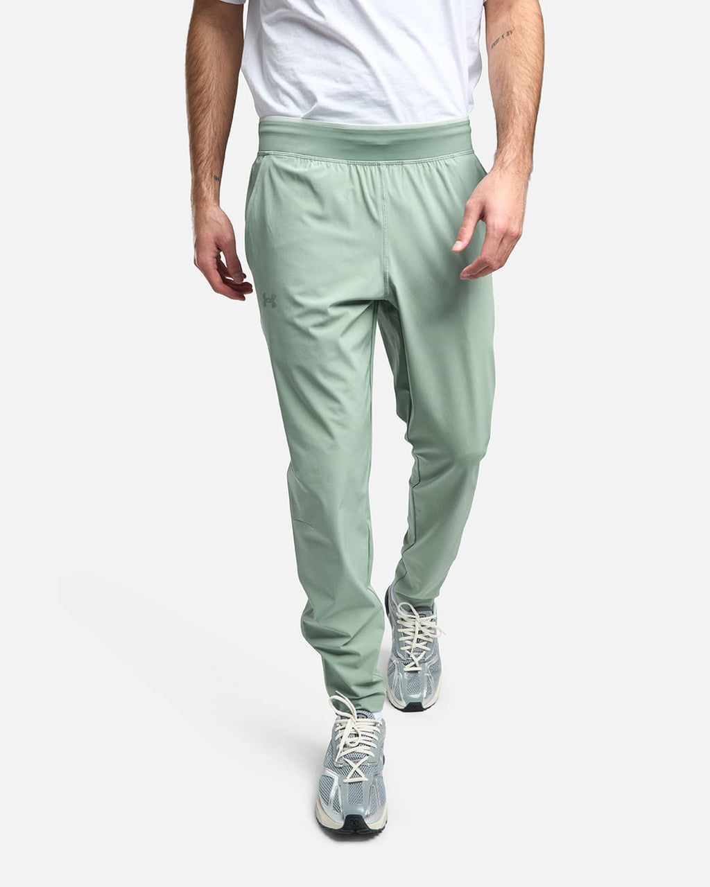 Pantalon de survêtement Under Armour Running Launch - Vert Pastel