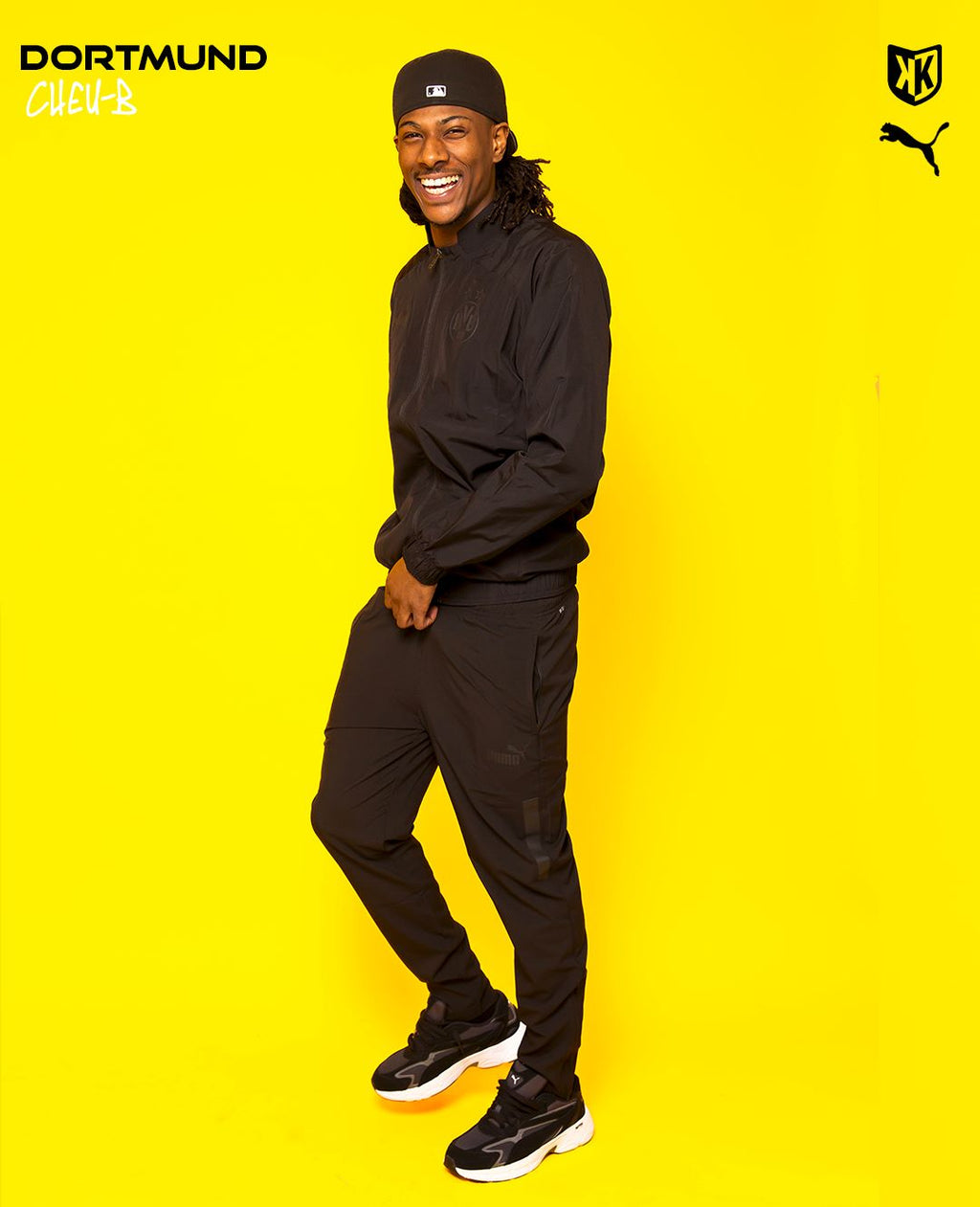 Pantalon de survêtement Dortmund - Noir