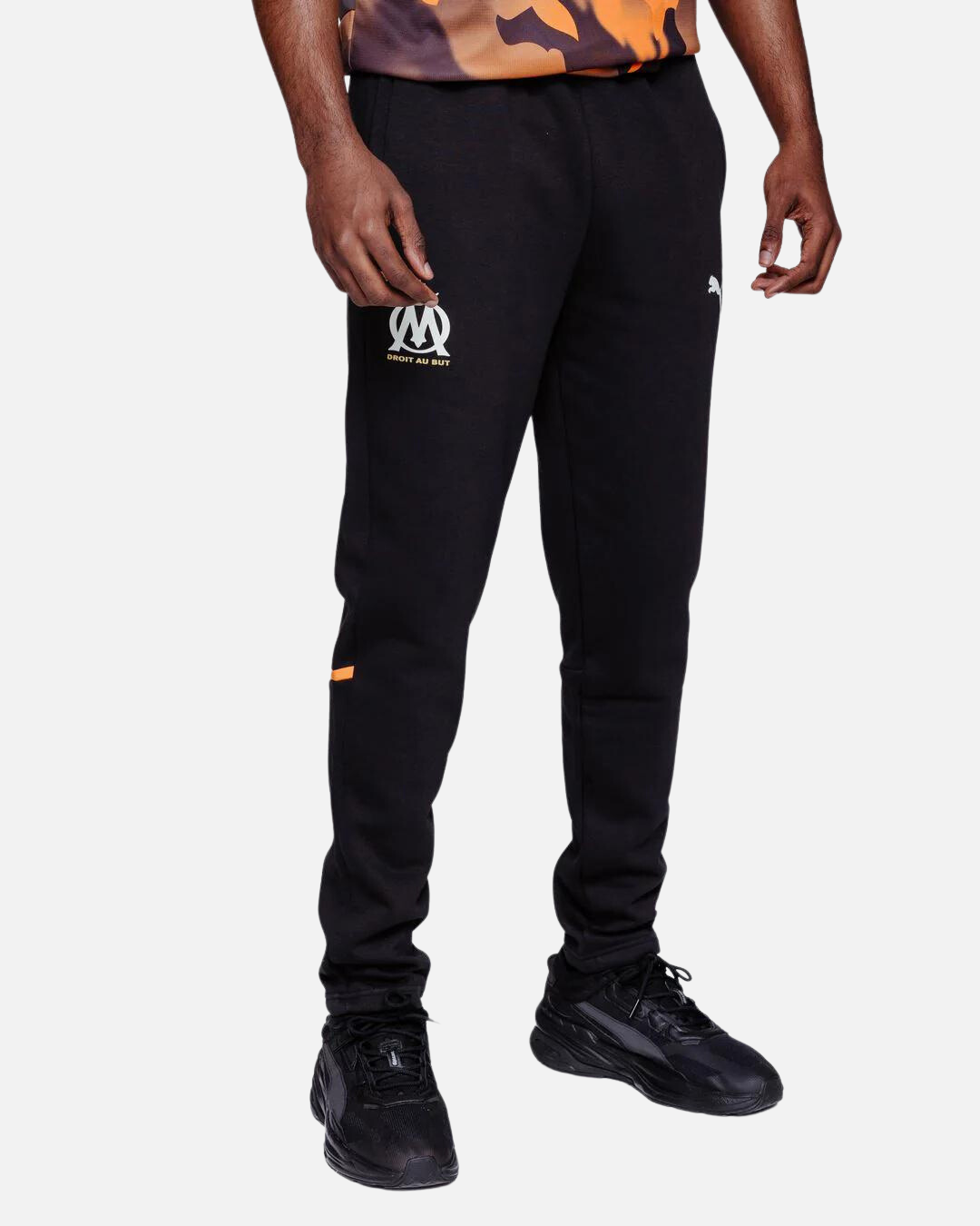 Pantalon OM  - Noir/Orange