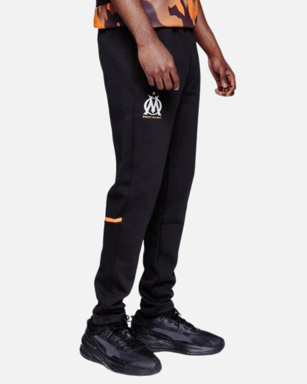 Pantalon OM  - Noir/Orange