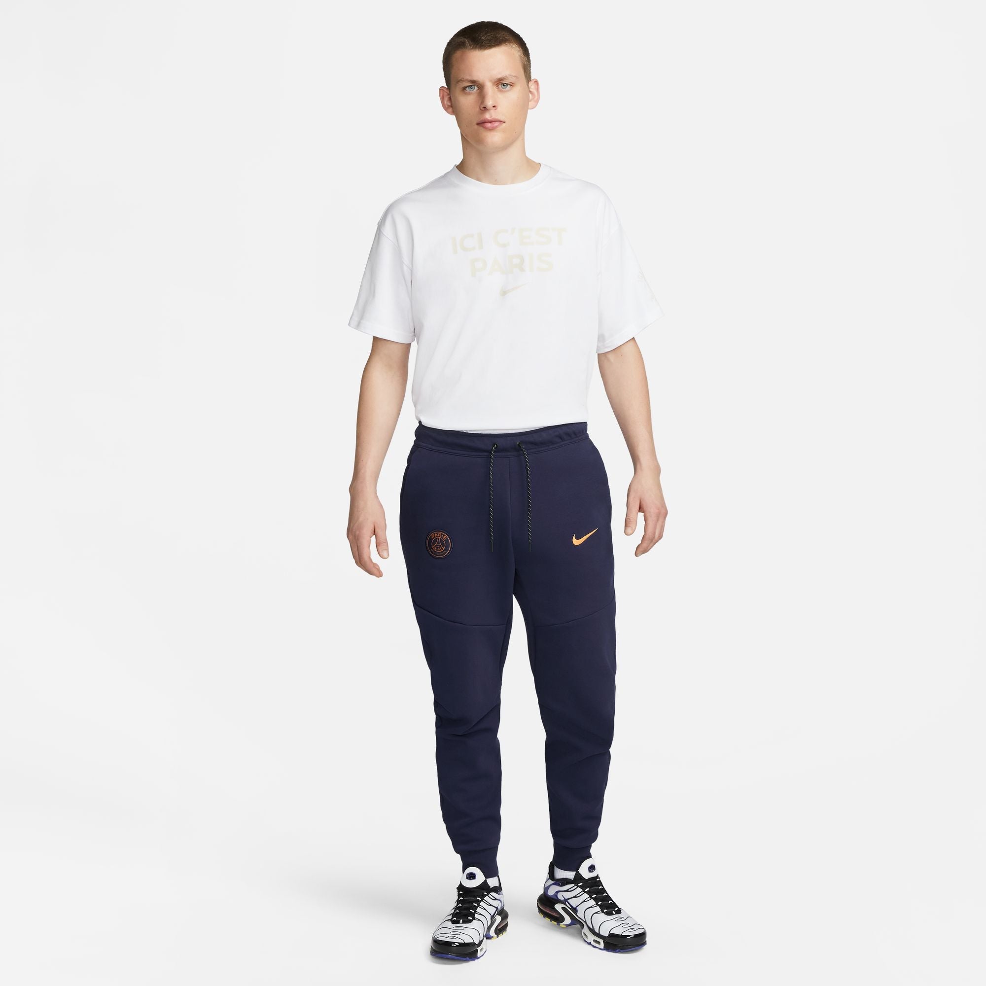 Pantalon PSG Tech Fleece - Bleu/Or