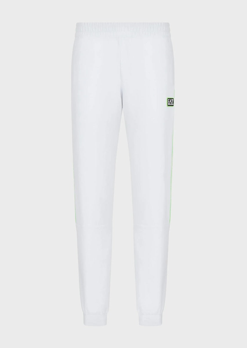 Pantalon Emporio Armani EA7 Logo Series - Blanc/Vert