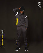 Pantalon d'entrainement Dortmund Archive - Gris/Blanc/Jaune