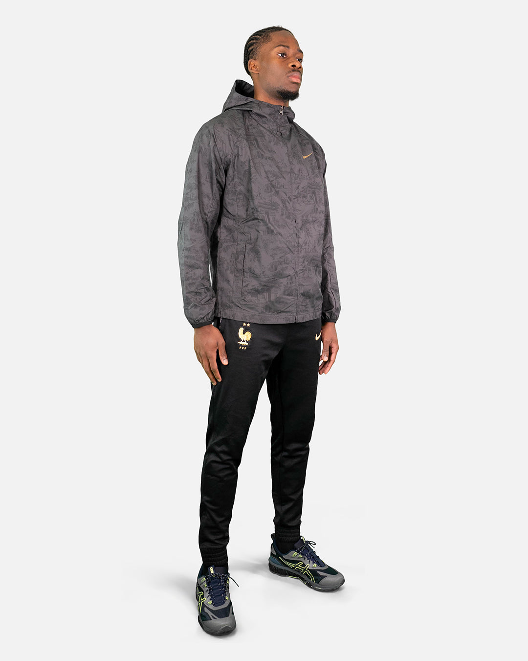 Pantalon d'entrainement Equipe de France - Noir/Doré