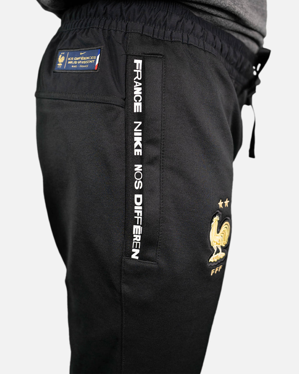 Pantalon d'entrainement Equipe de France - Noir/Doré