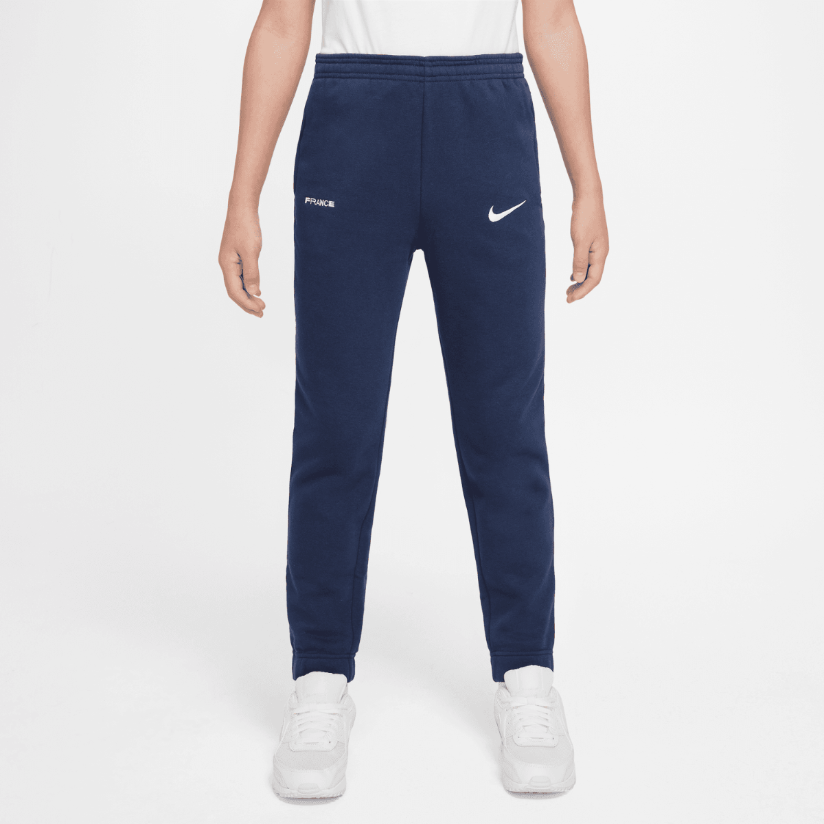 Pantalon d'entrainement Equipe de France Junior 2022 - Bleu/Blanc