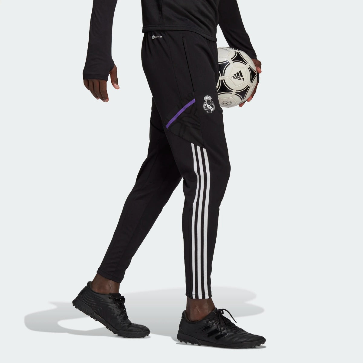 Pantalon d'entrainement Real Madrid Condivo - Noir/Blanc/Violet
