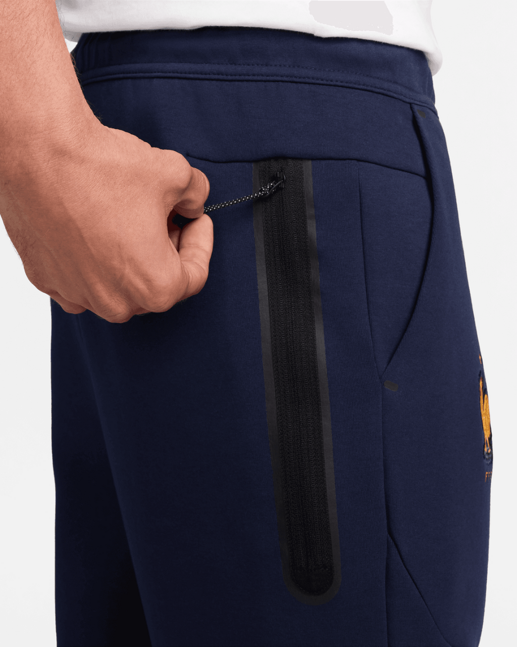 Pantalon Equipe de France Tech fleece - Bleu/Or