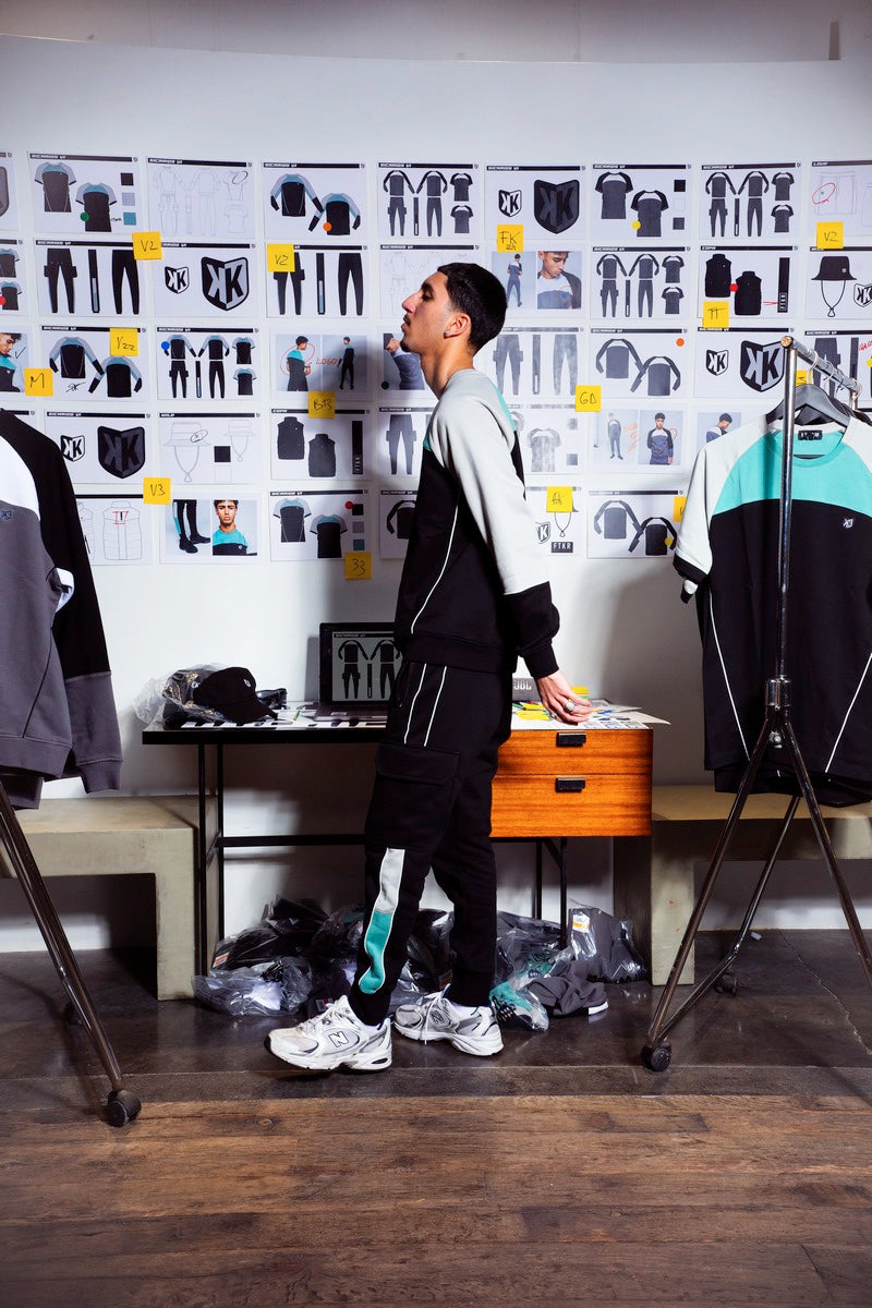 Pantalon FK Sicarios VI - Noir/Gris/Vert