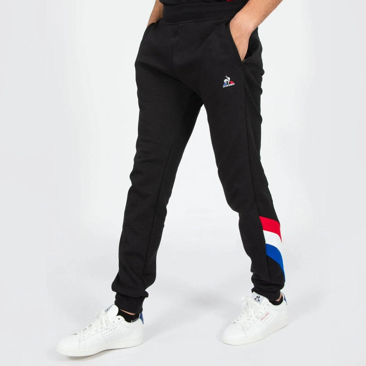 Pantalon jogging Le Coq Sportif Tricolore - Noir