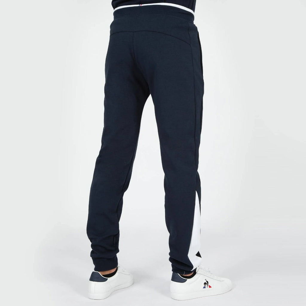 Pantalon jogging Le Coq Sportif Saison - Bleu/Blanc
