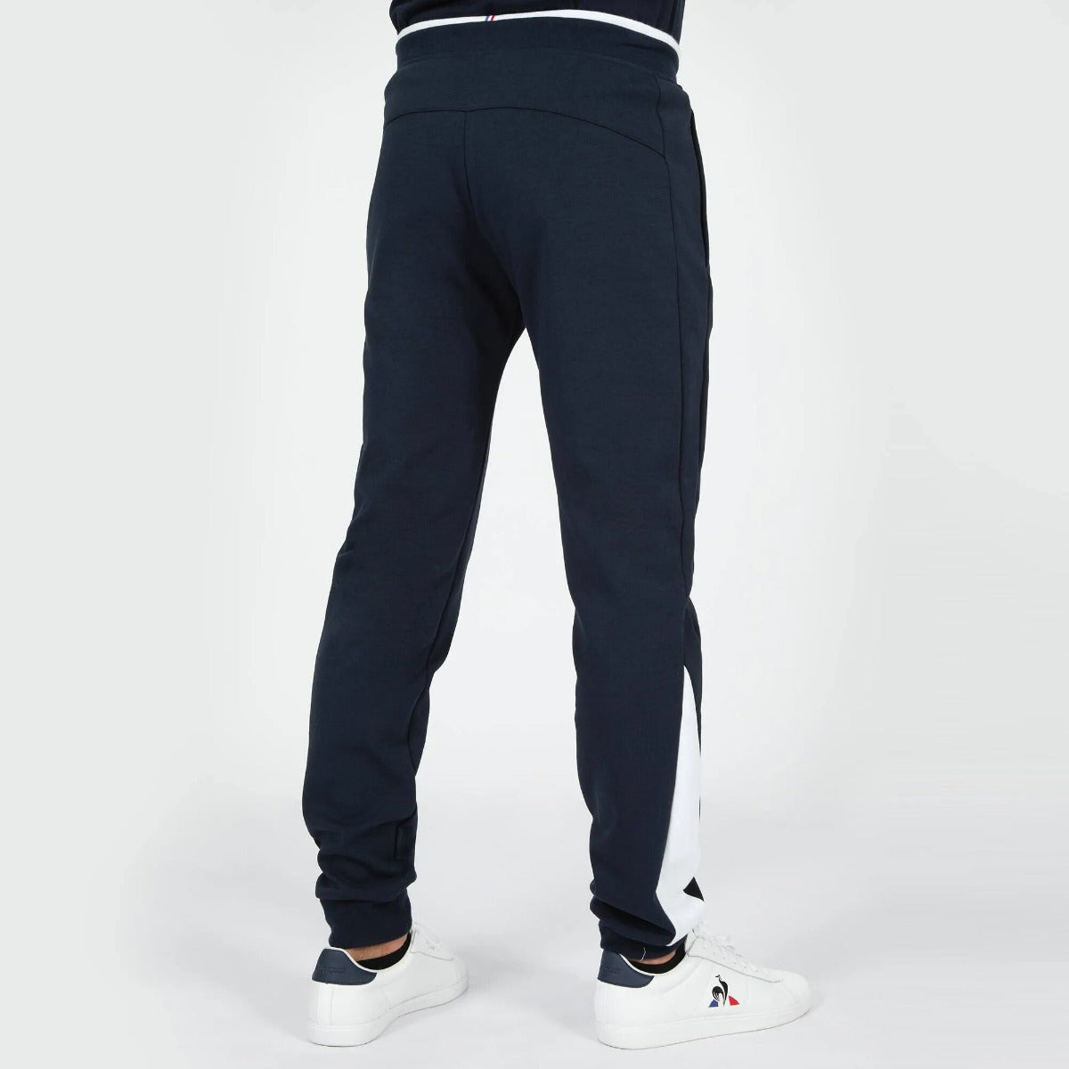 Pantalon jogging Le Coq Sportif Saison - Bleu/Blanc