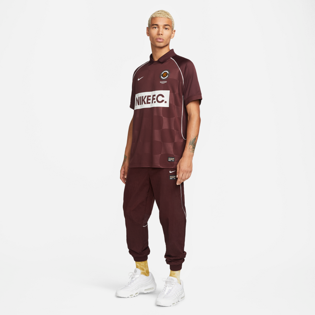 Pantalon Jogging Nike F.C Woven - Bordeaux