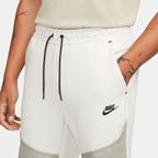 Pantalon jogging Nike Tech Fleece - Beige/Blanc