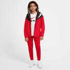 Pantalon jogging Nike Tech Fleece Junior - Rouge/Noir