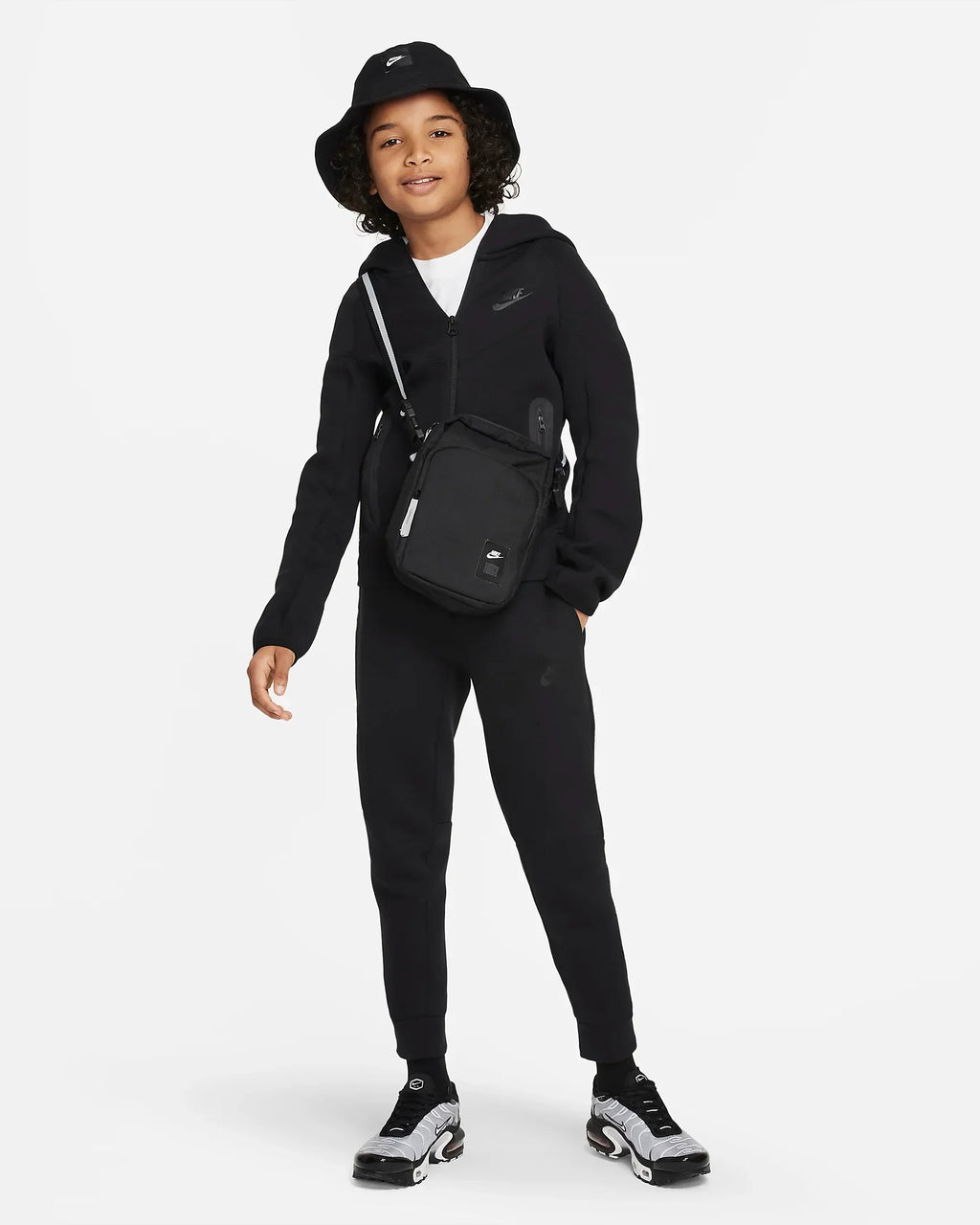 Pantalon jogging Nike Tech Fleece Junior - Noir