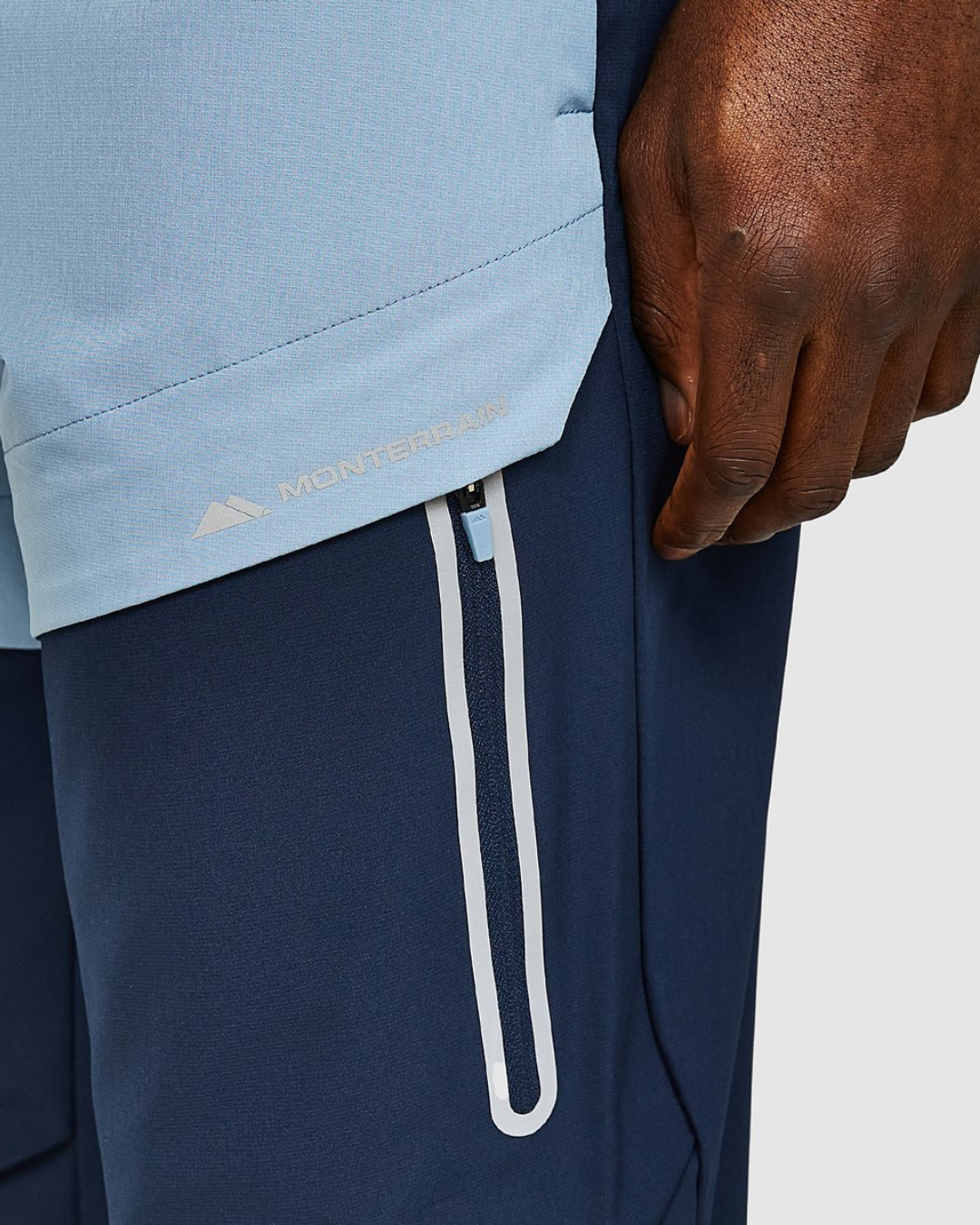 Pantalon Monterrain Réfraction - Bleu