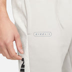 Pantalon Nike Air fleece brossé  - Gris/Blanc