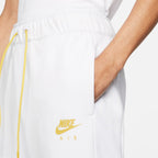 Pantalon Nike Air fleece brossé  - Blanc/Doré