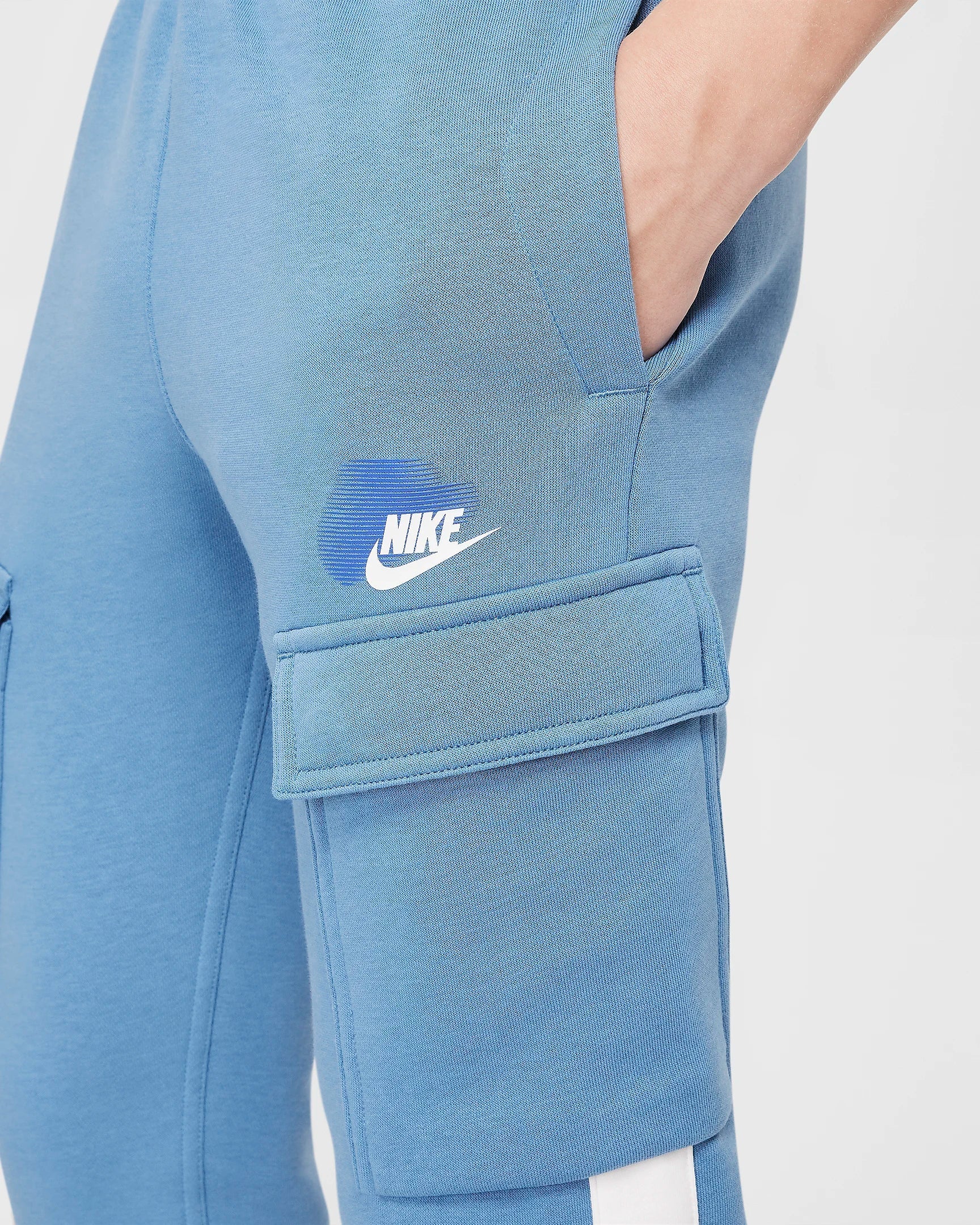 Pantalon Nike Cargo Fleece Junior - Bleu