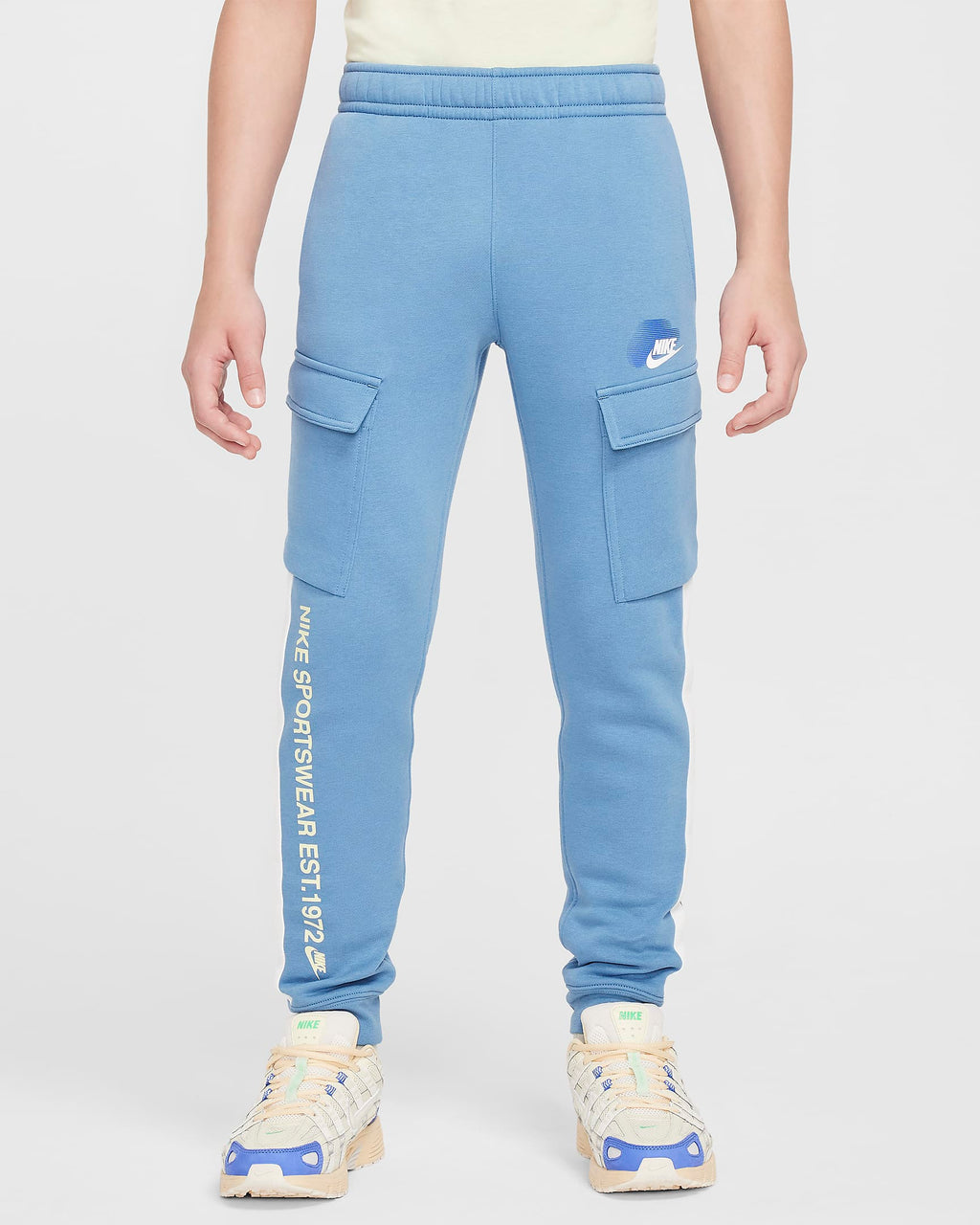Pantalon Nike Cargo Fleece Junior - Bleu