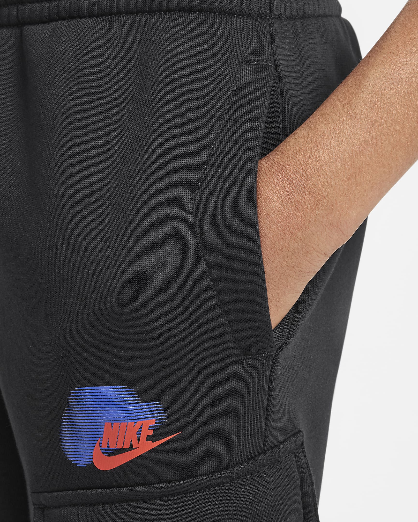 Pantalon Nike Cargo Fleece Junior - Noir