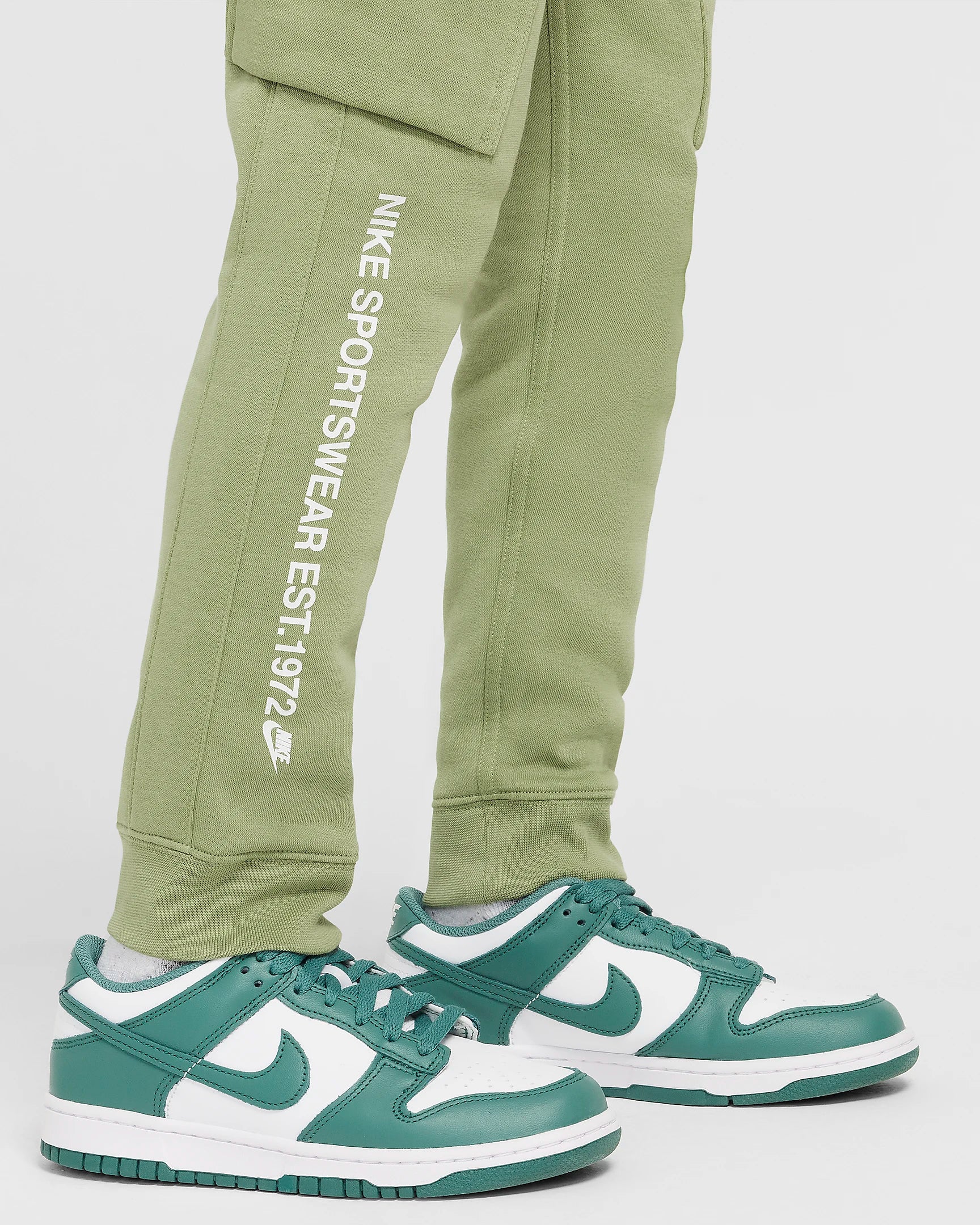 Pantalon Nike Cargo Fleece Junior - Vert