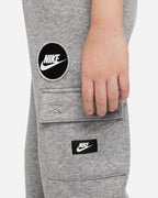 Pantalon Nike Fleece Cargo Enfant - Gris/Noir