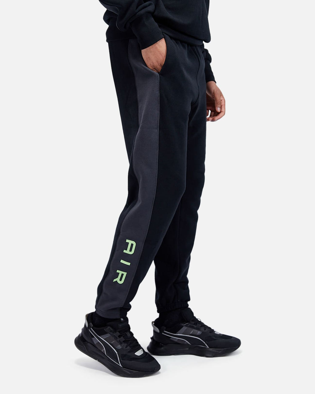 Pantalon Nike Sportswear Air - Noir/Gris/Vert